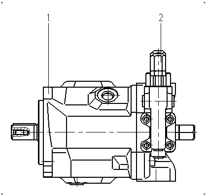AE A10VSO 18 DR /31R-VKC62N00 — Zeichnung