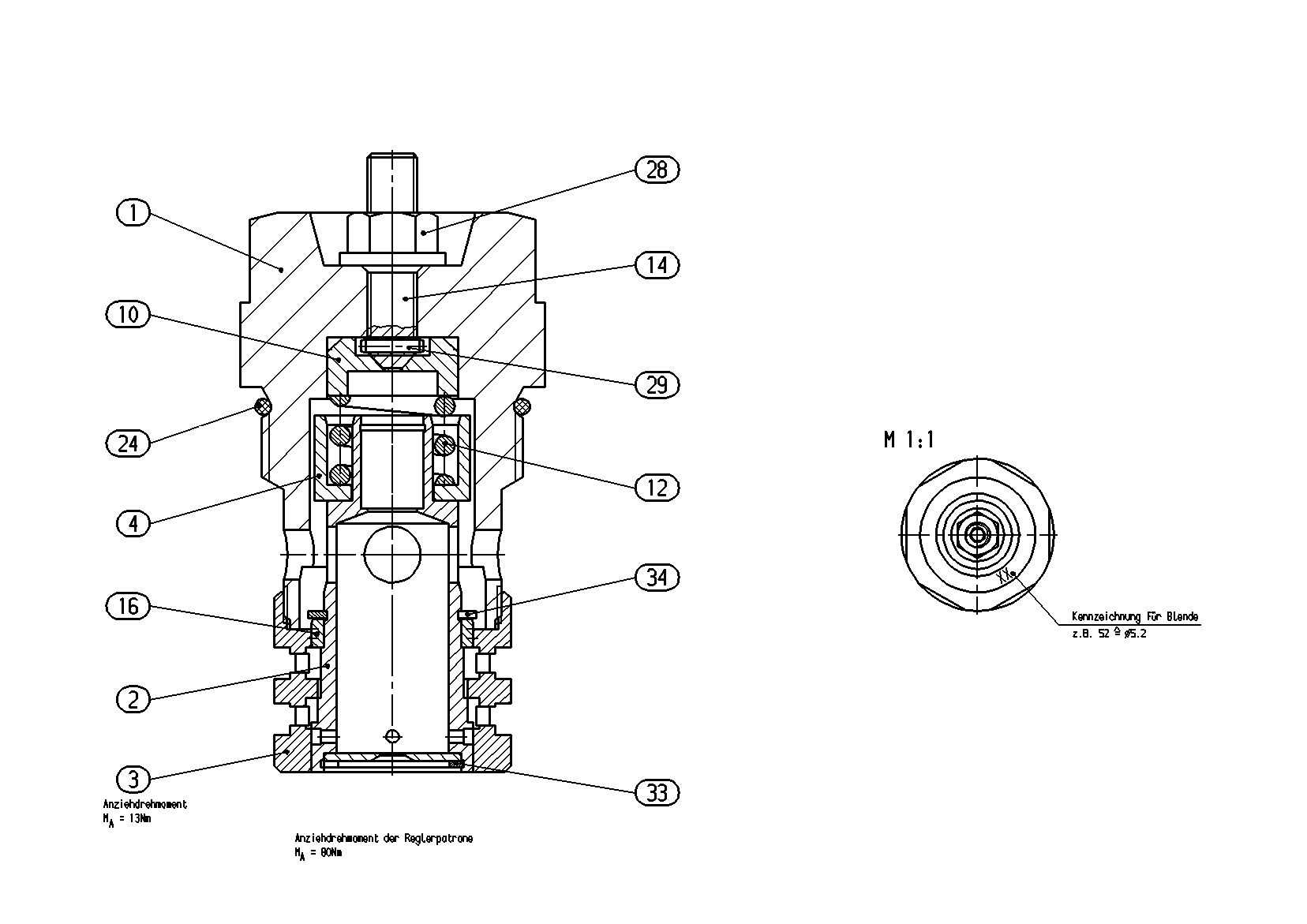 CONTROL CARTRIDGE — Zeichnung