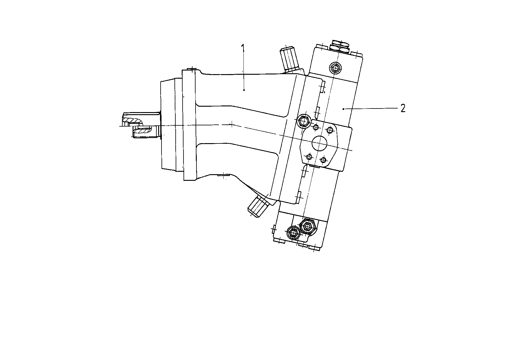 A A6V M 250 EP2D /63W2-VZB020 VB — Zeichnung