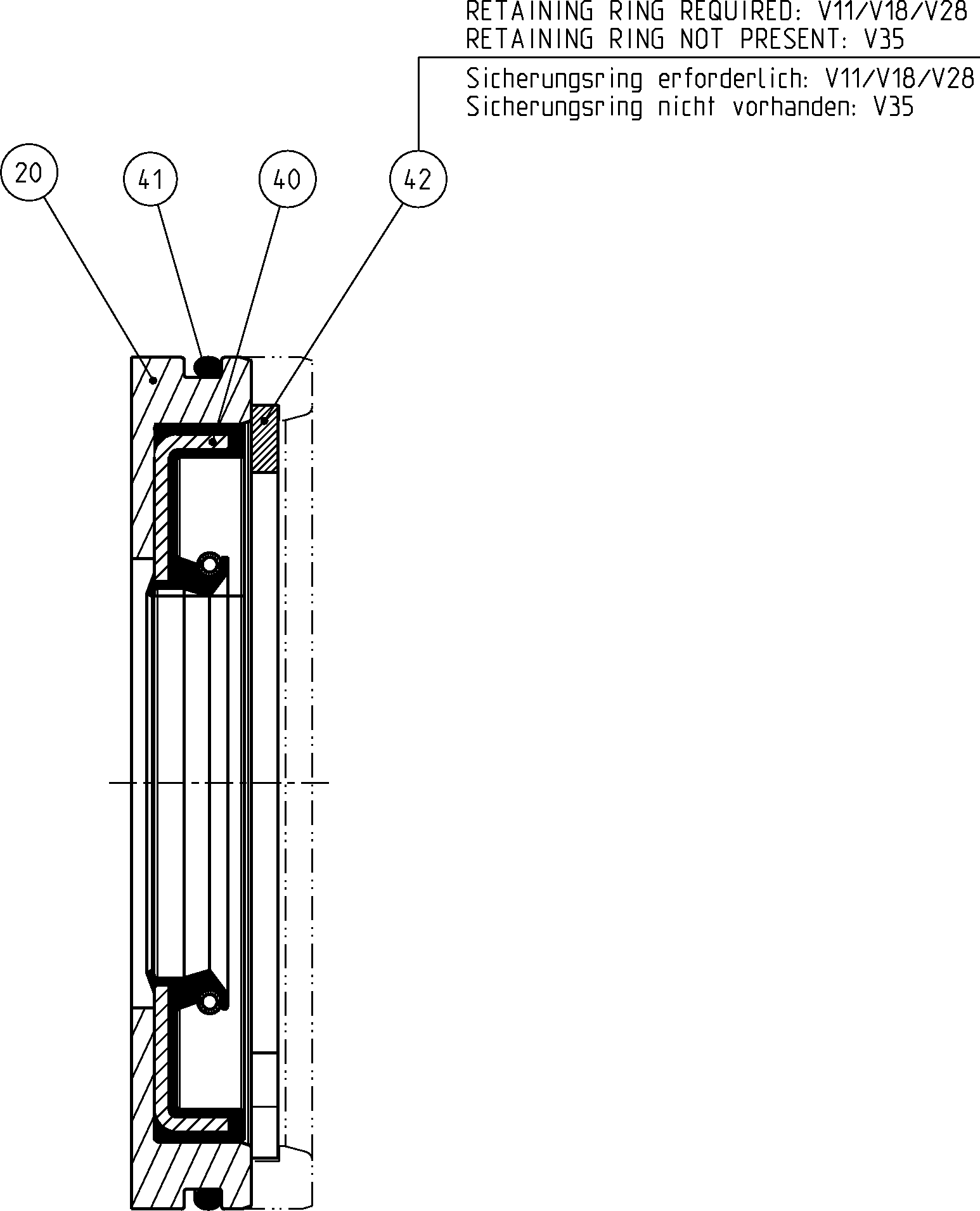 BEARING COVER — Zeichnung
