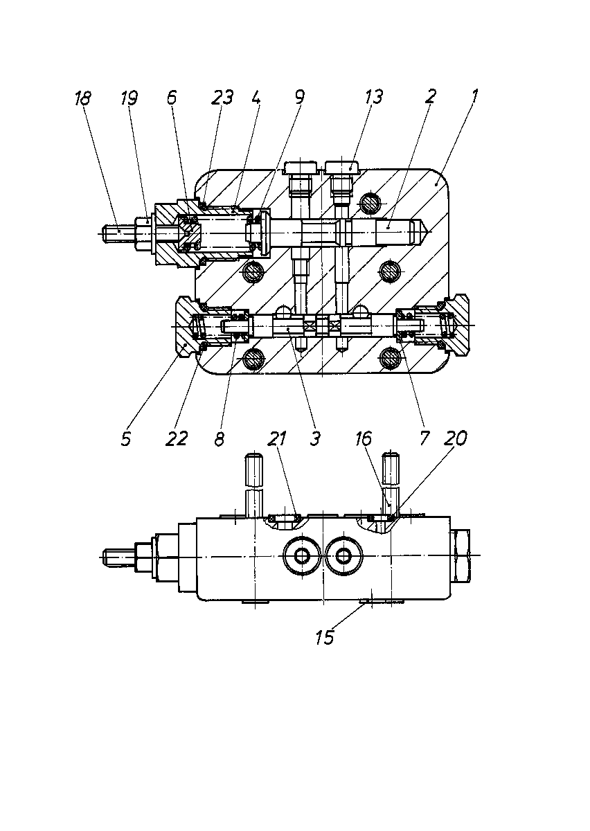 BRAKE VALVE — Zeichnung