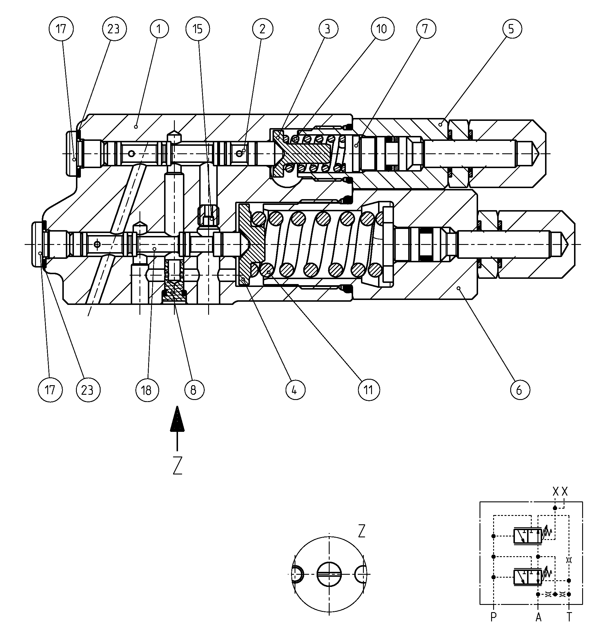 CONTROL VALVE — Zeichnung