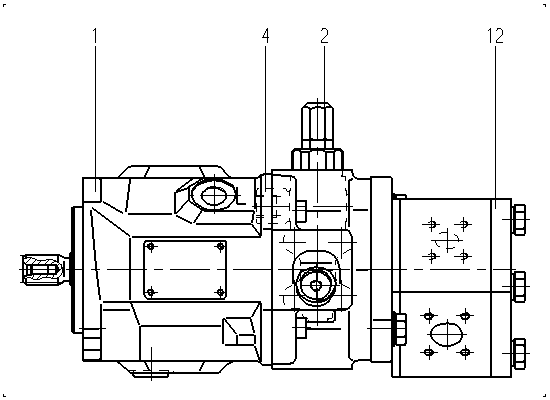 A A10VSO 18 DFR /31L-PSA12G10 — Zeichnung