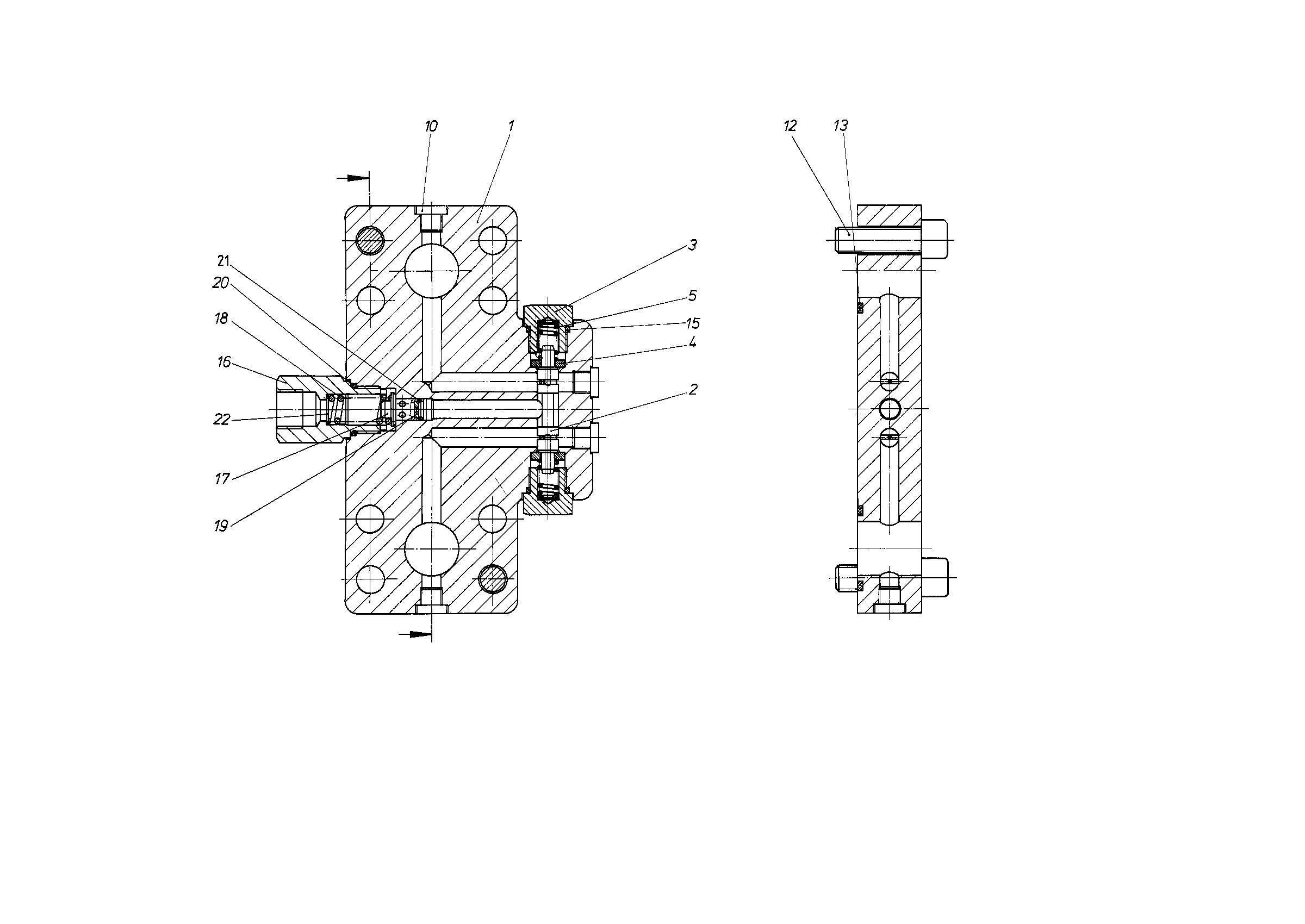 FLUSHING VALVE — Zeichnung