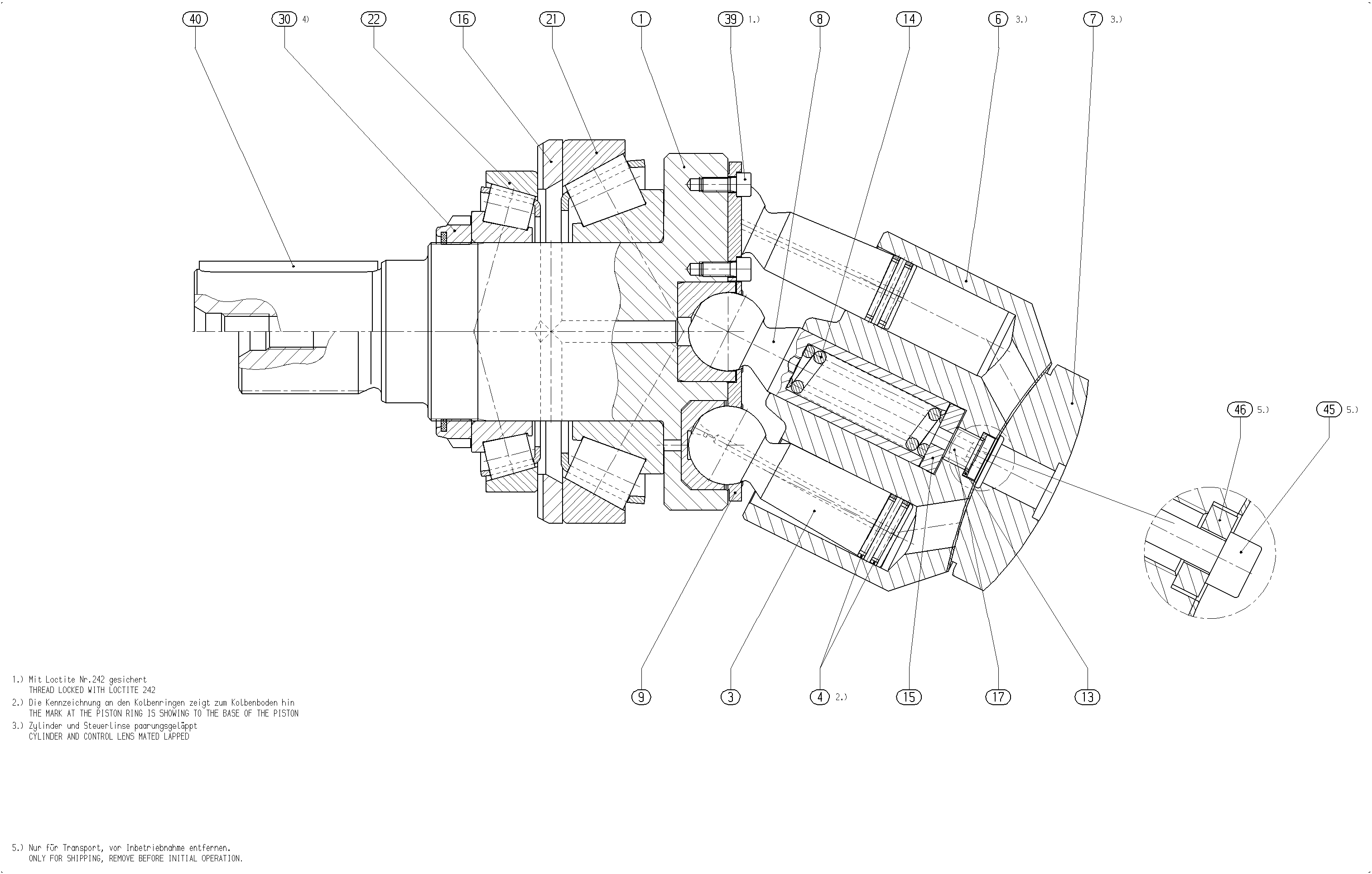 TW A6V M 500 /63-62W-VP UCD — Zeichnung