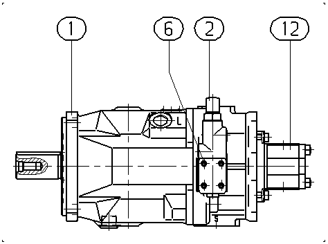A A10VSO140 DR /31R-PPB12G10 — Zeichnung