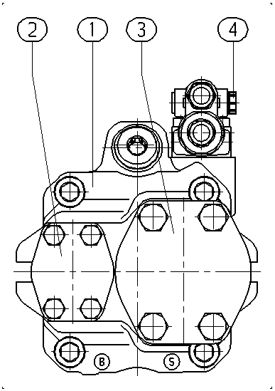 AL A10V O 60 DFR1/52L-VUC11N00 -S2056 — Zeichnung