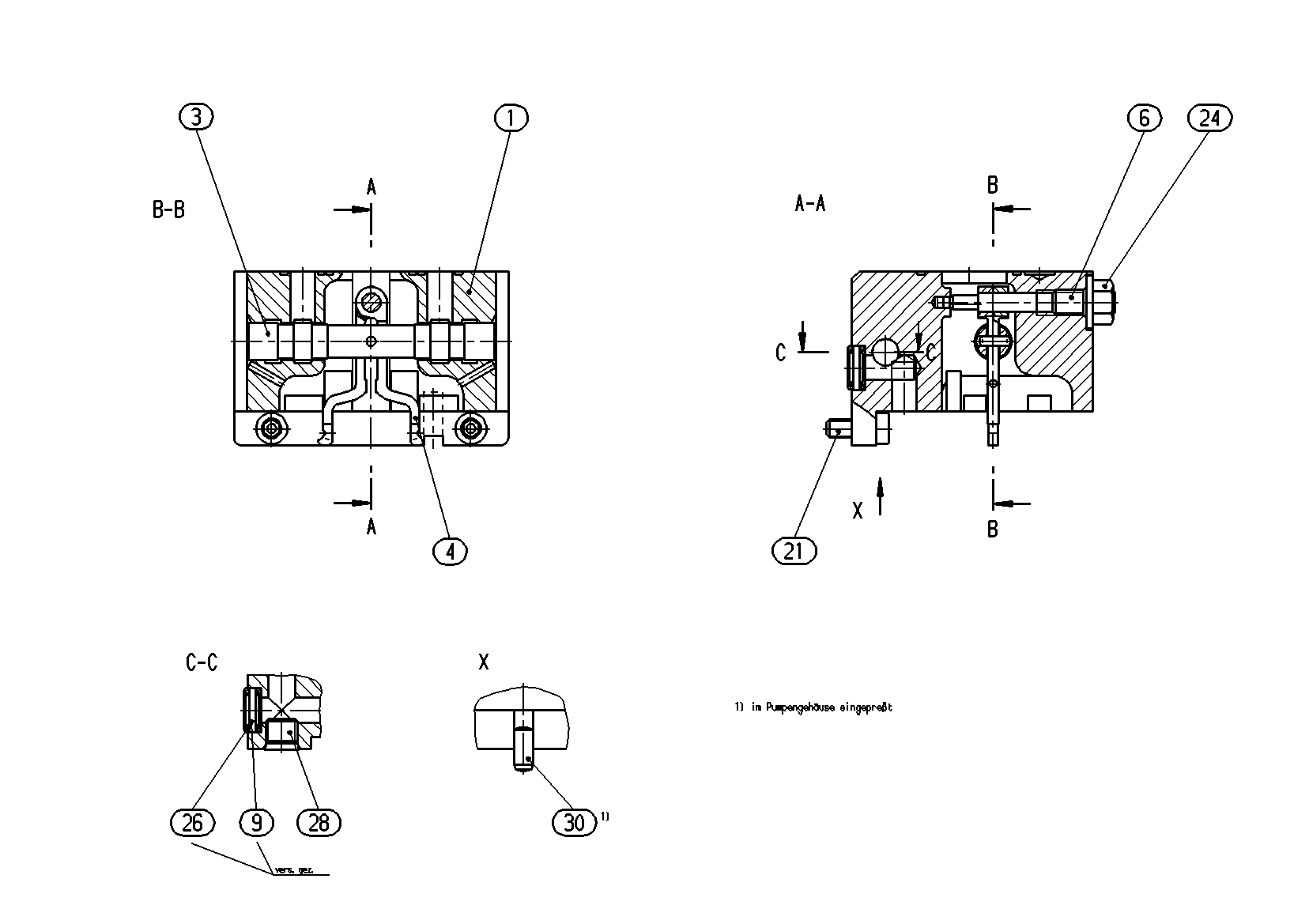 CONTROL HOUSING — Zeichnung