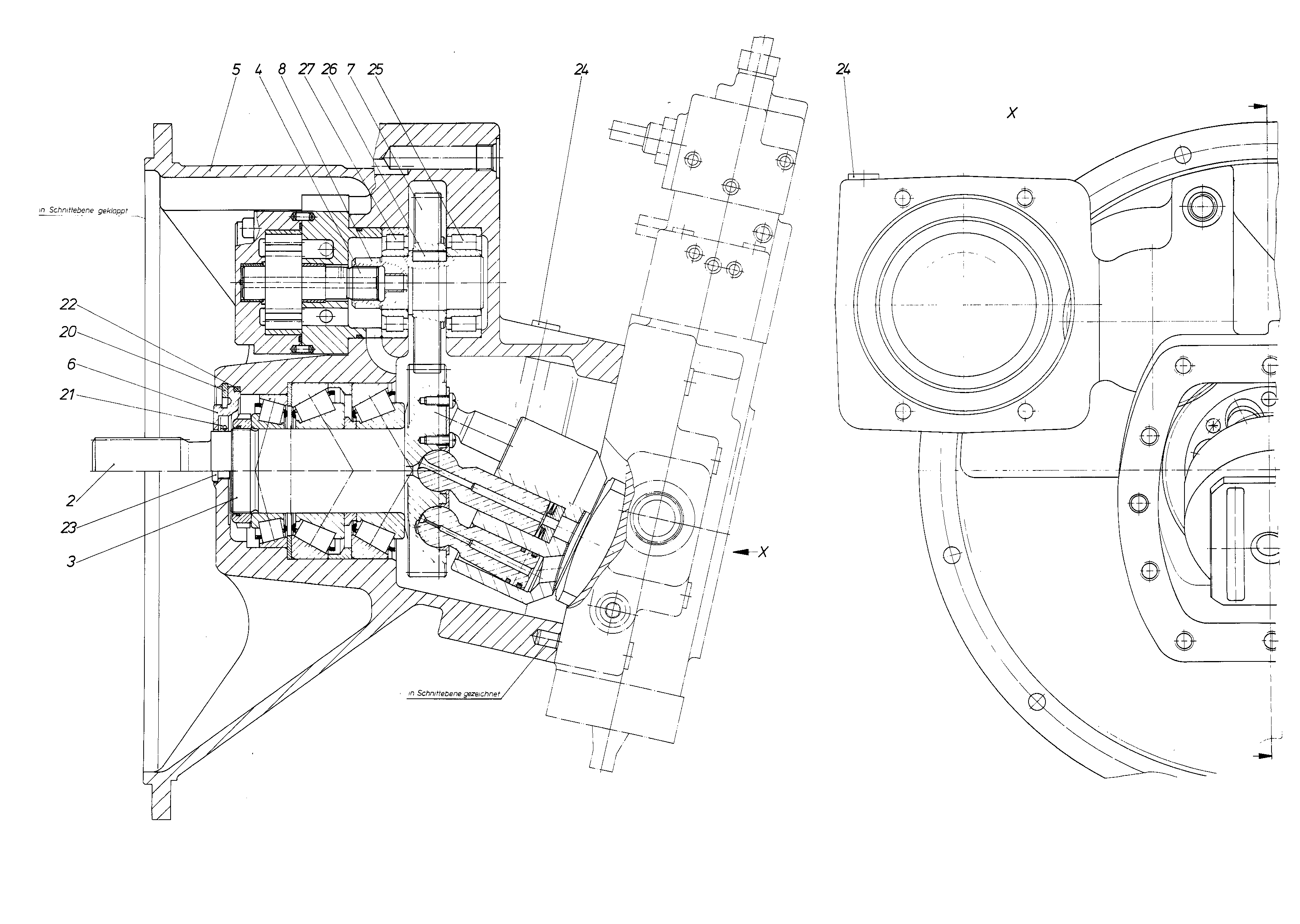 A8VO107/60R1-SO27025. — Zeichnung