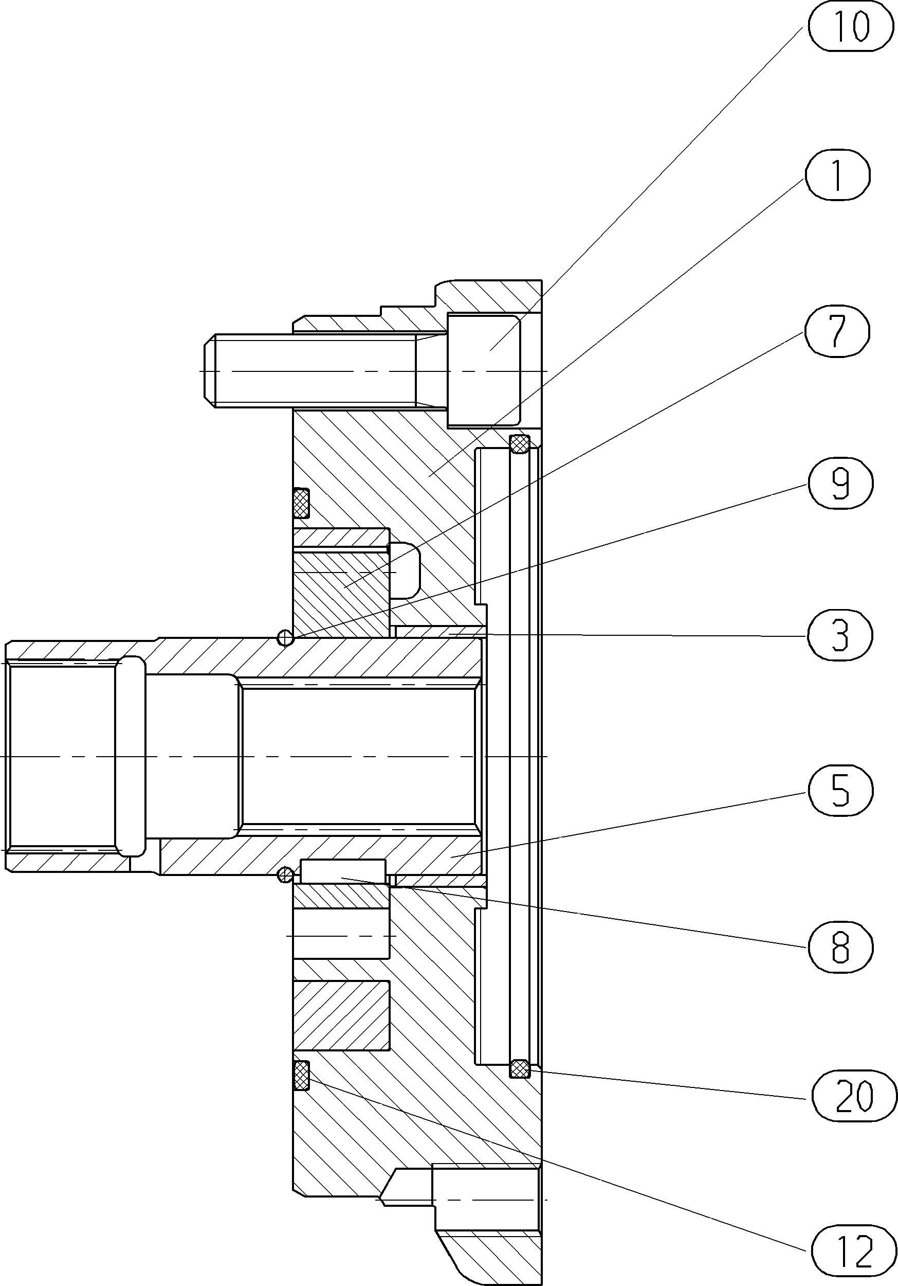 INTERNAL GEAR PUMP — Zeichnung