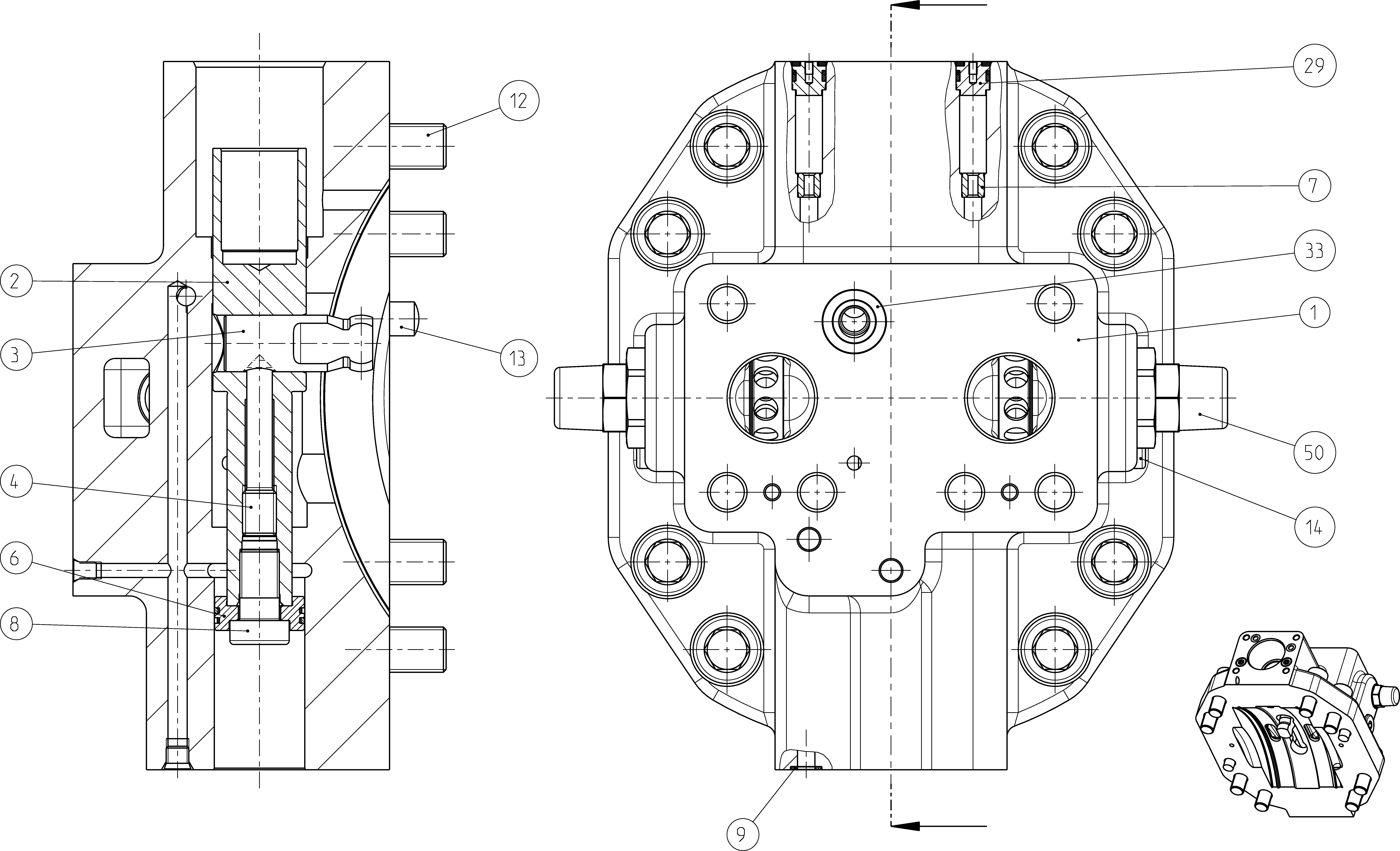COVER PLATE — Zeichnung