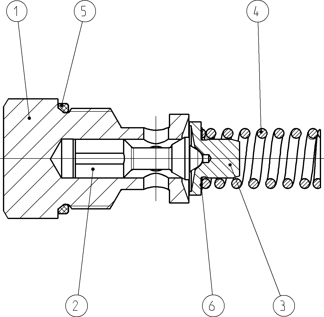 PRESSURE RELIEF VALVE — Zeichnung