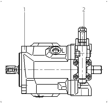 A A10VSO 18 DFR /31R-PSC62N00 -SO277 — Zeichnung
