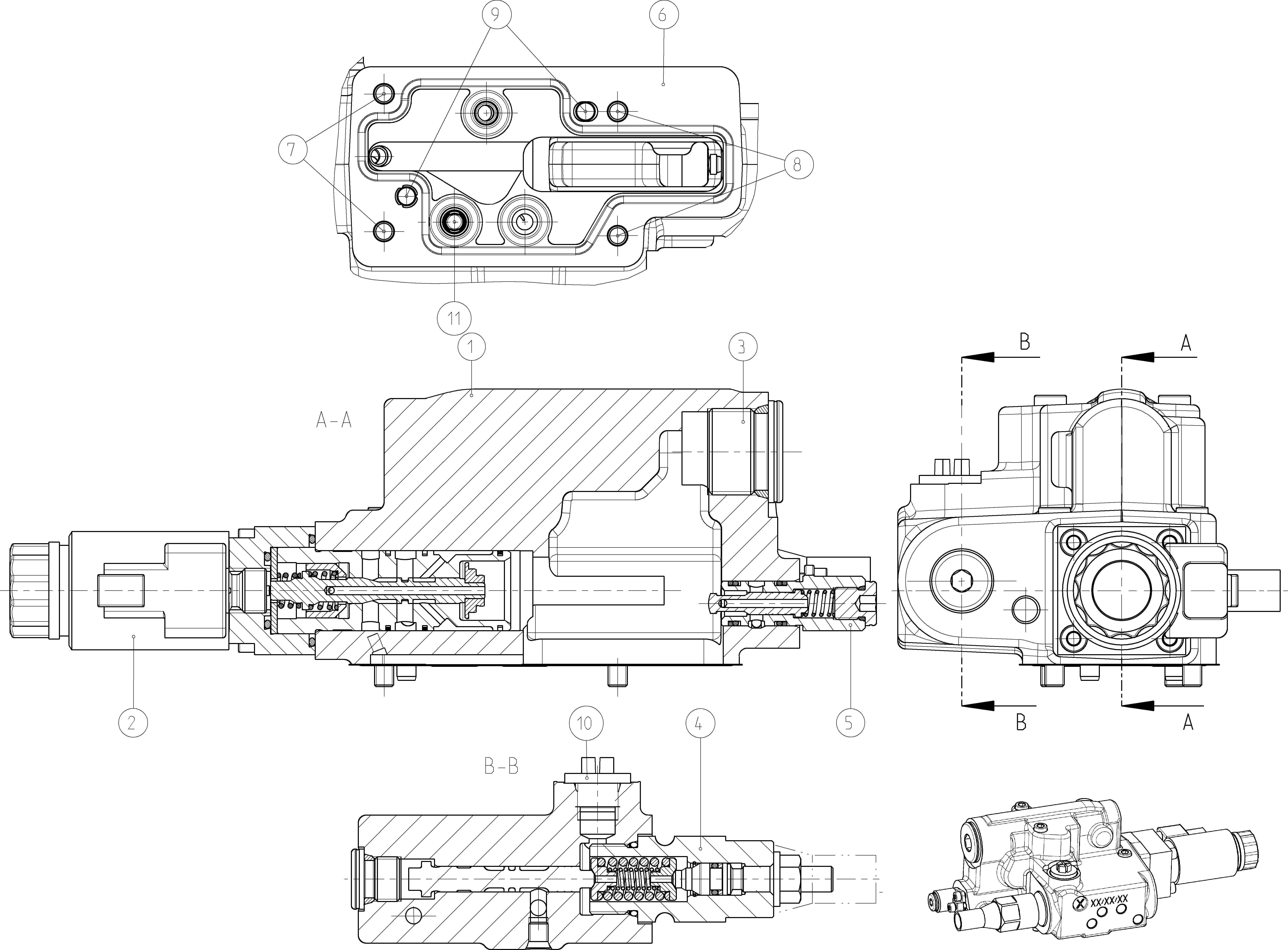 CONTROL VALVE — Zeichnung