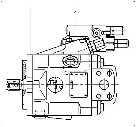 AAA10VO28DR/50L-PSC12N00-SO390 — Zeichnung
