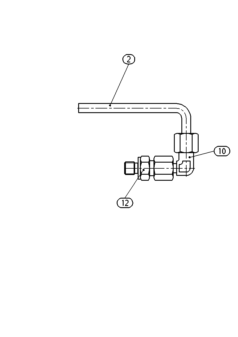 HYDRAULIC LINE — Zeichnung