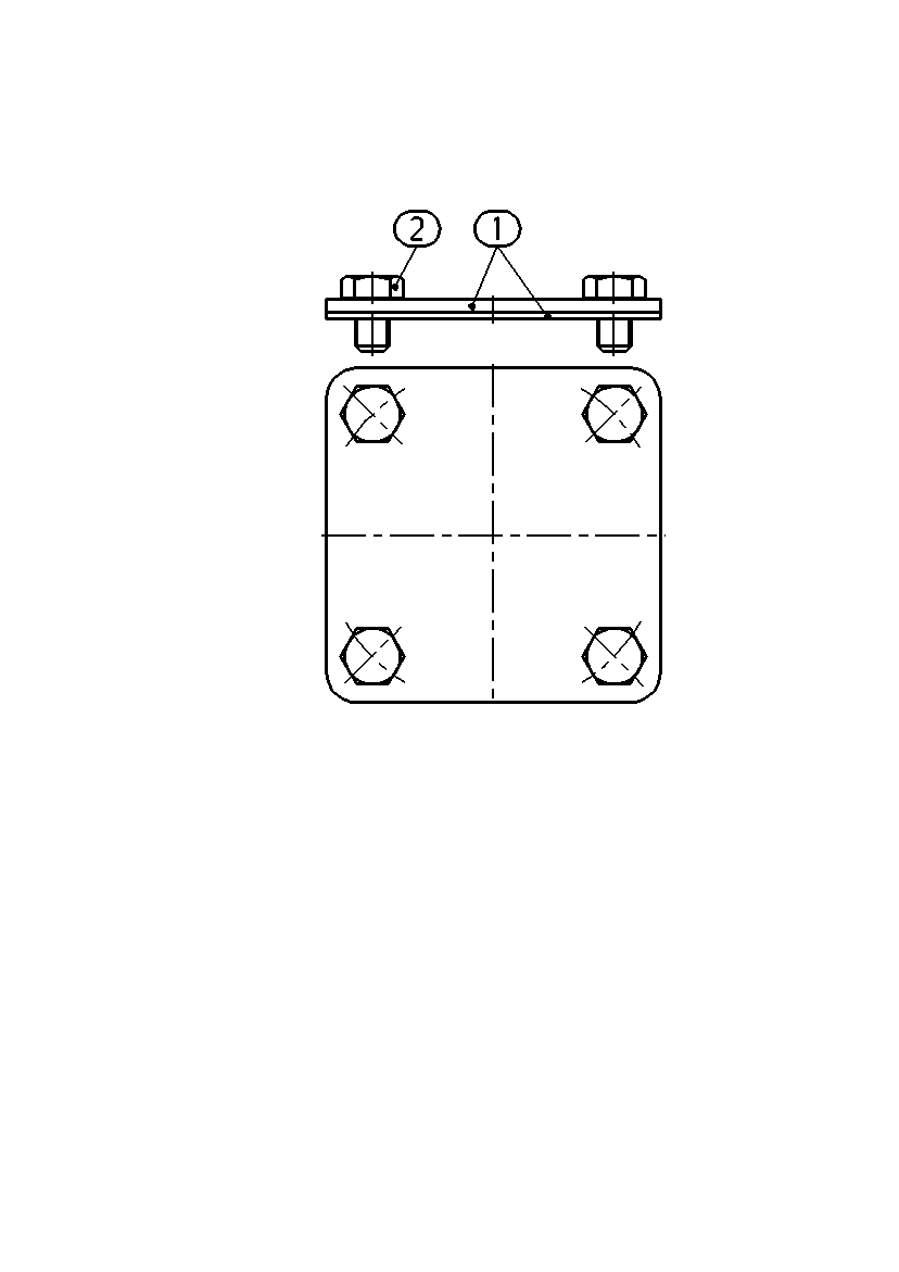 FLANGE COVER — Zeichnung