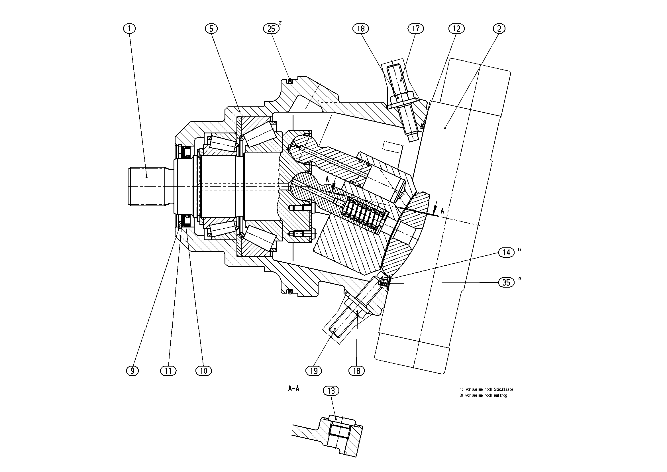 A6VE107EP1/63W-VZL027FPB-S — Zeichnung