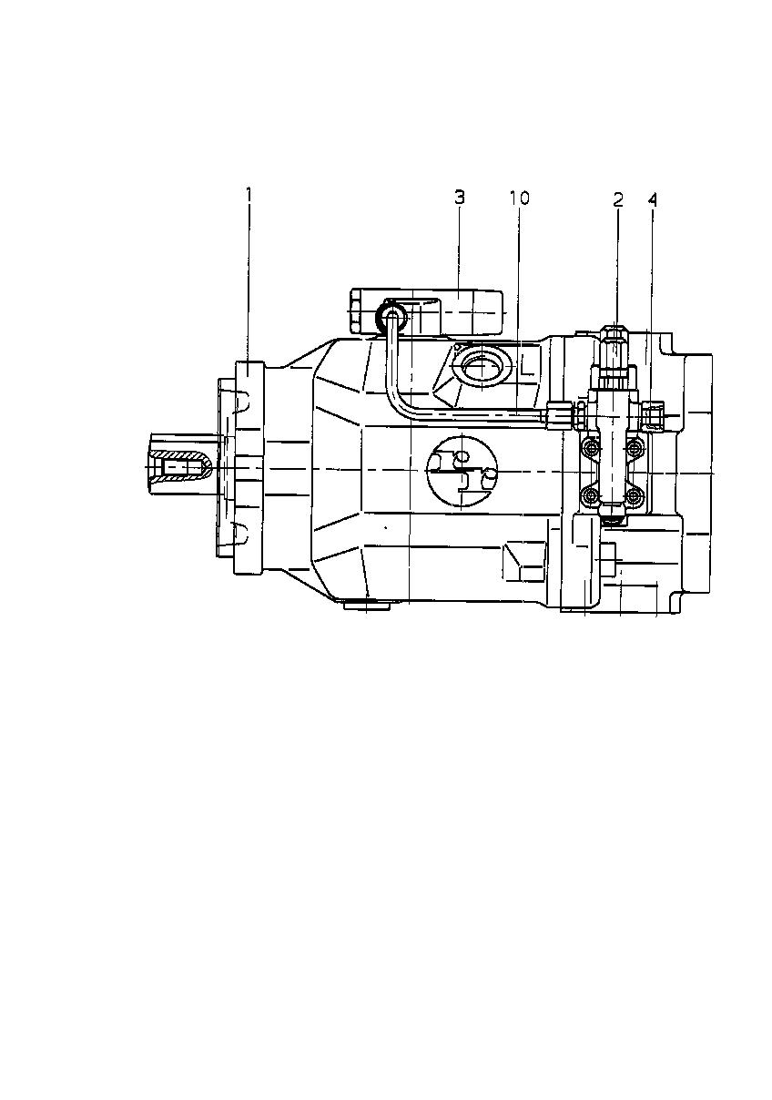 A AA10VSO100 DFLR/31R-PKC62K08 — Zeichnung