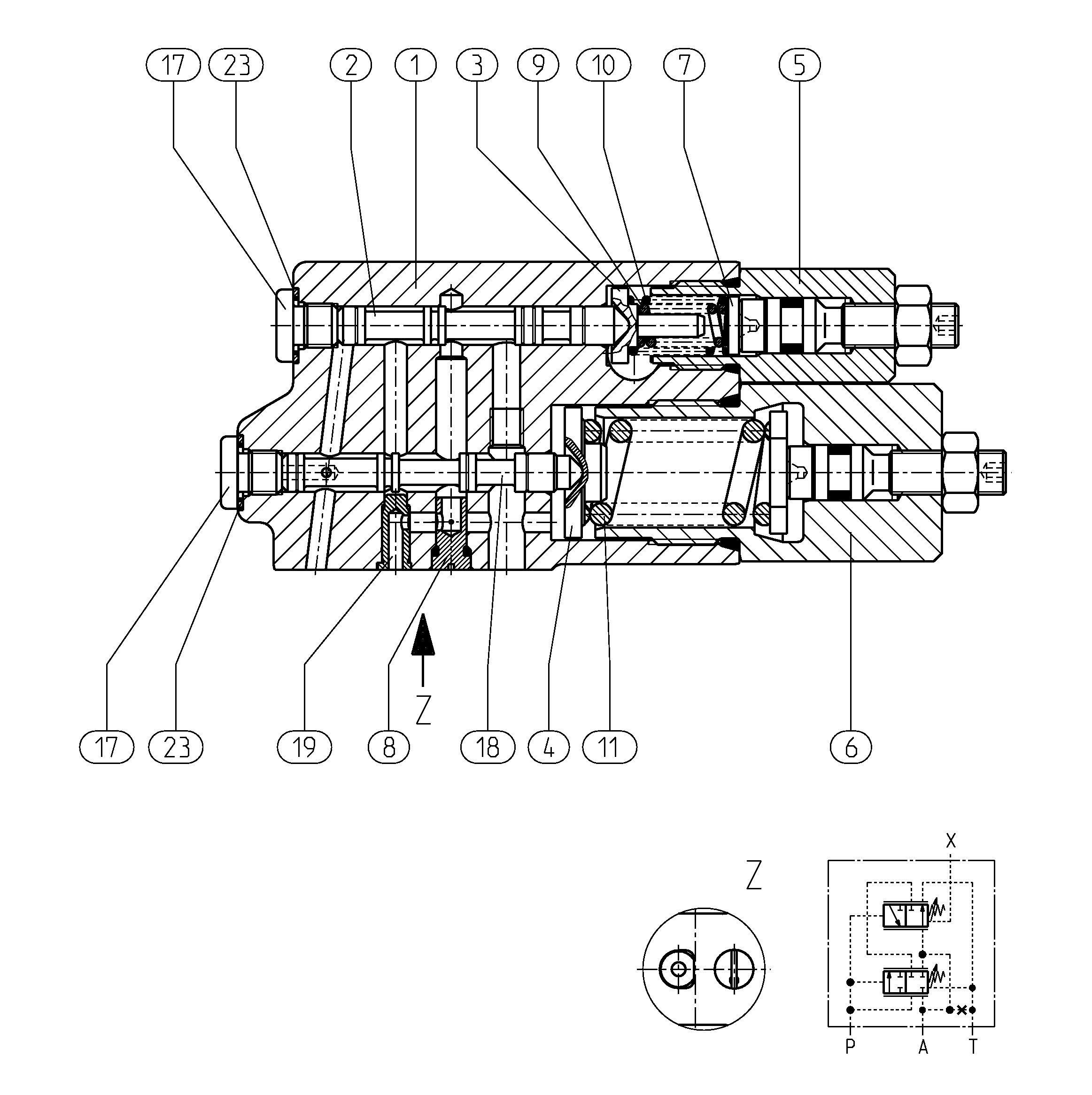 CONTROL VALVE — Zeichnung