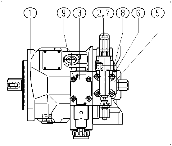 A AA10VSO 28 DFR1/31R-PKC62N00 -SO108 — Zeichnung
