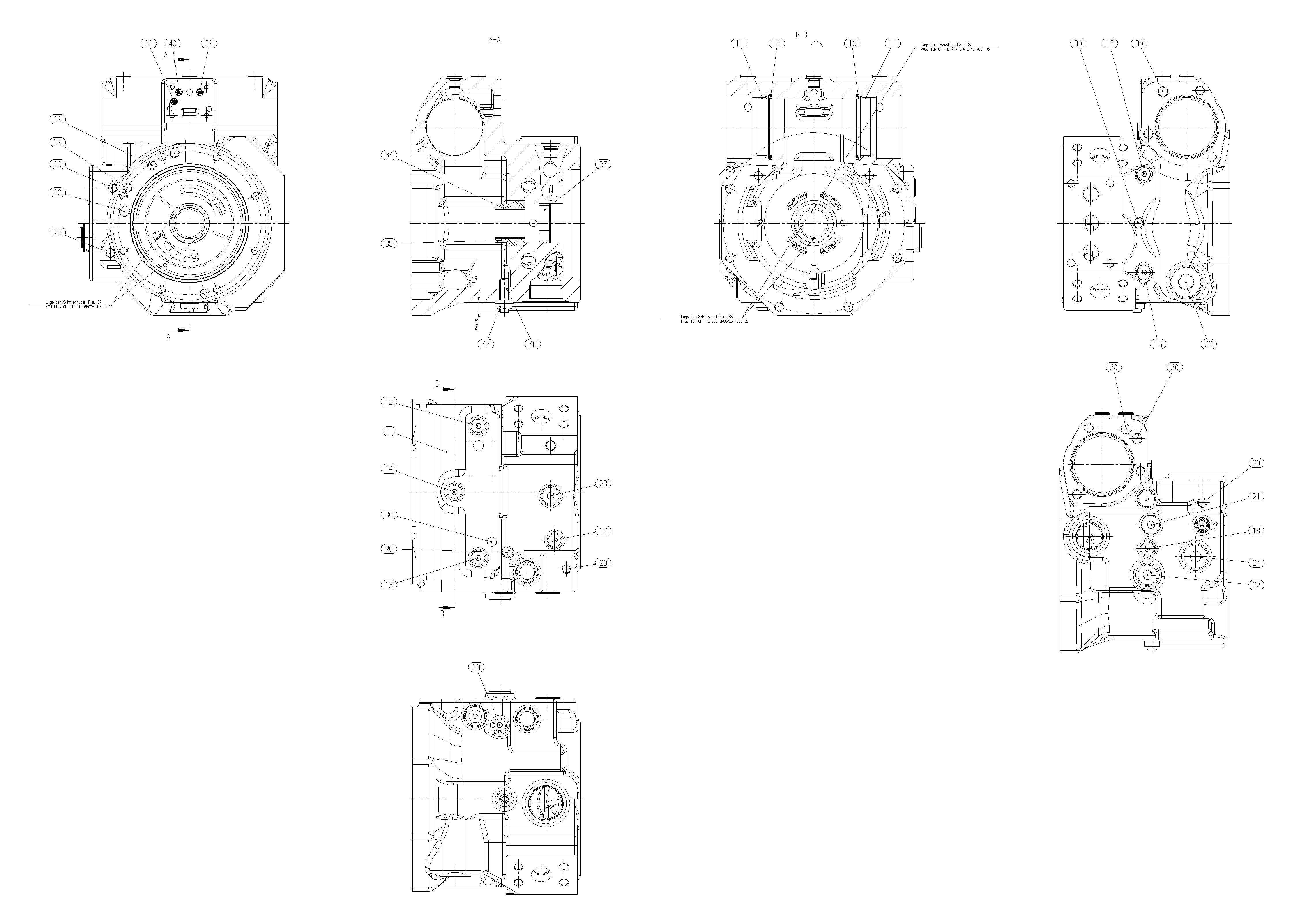 PUMP HOUSING — Zeichnung