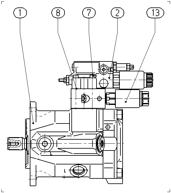 A A10V O 45ED 71 /52R-VSC11N00P -S2890 — Zeichnung