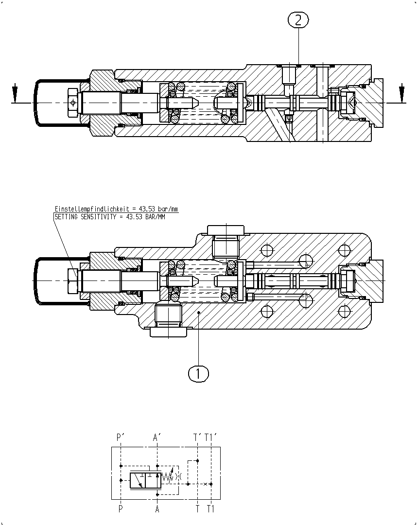 CONTROL VALVE — Zeichnung