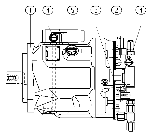 AL A10V O 71 FHD /31L-VSC61N00 — Zeichnung