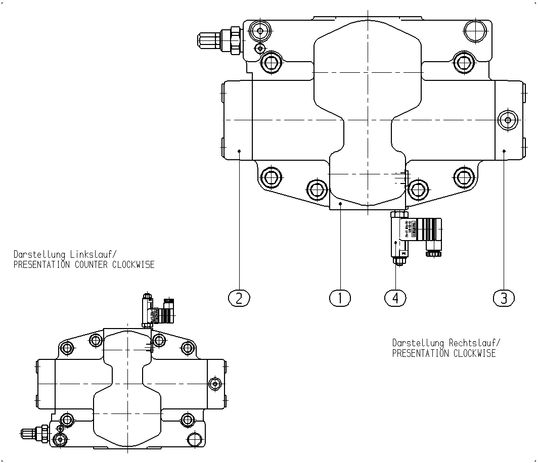 V A7V O 355 DRG /63L-V 02E — Zeichnung