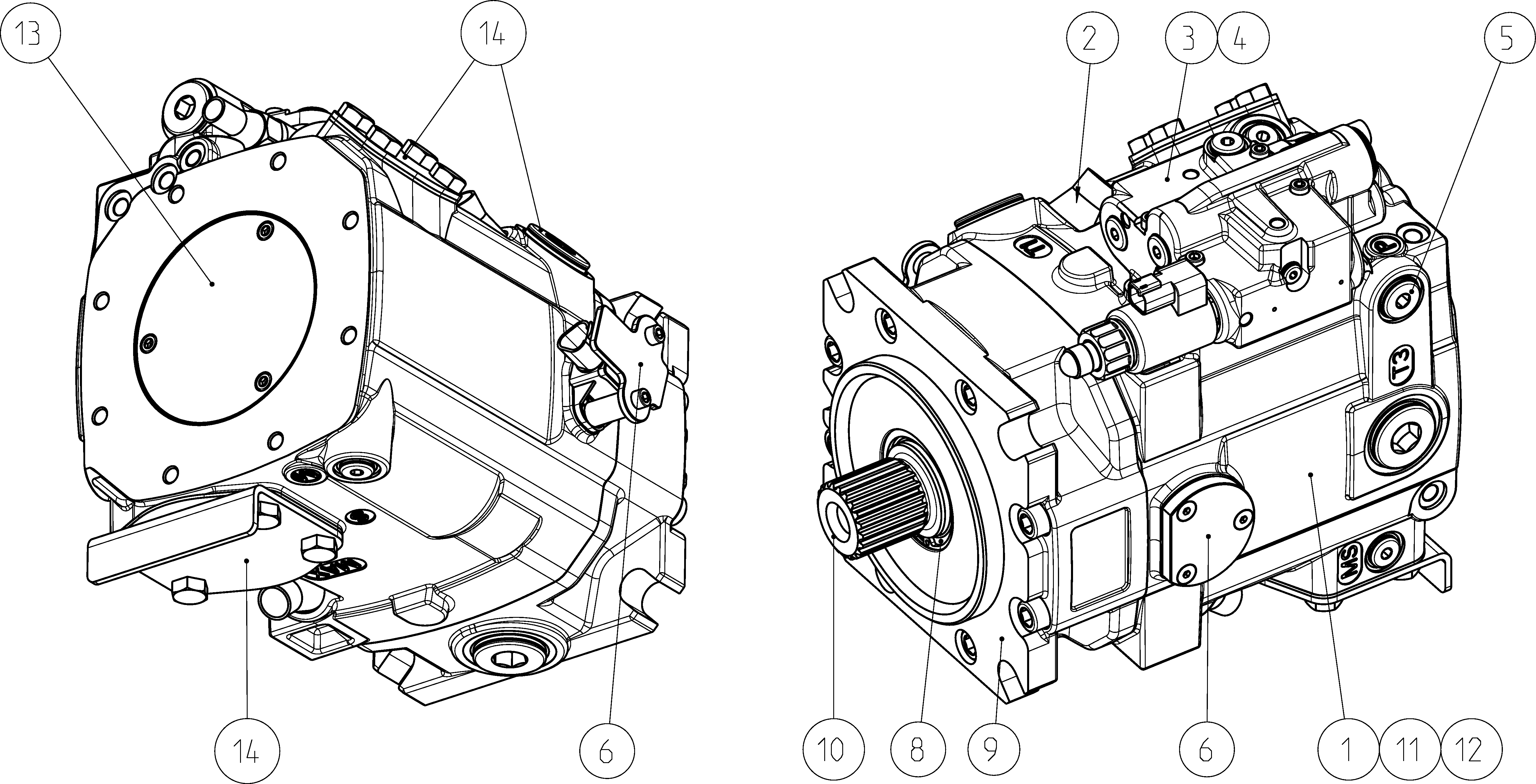LA11VO110MGT6APB/40MLVD4A11EU0000-0 — Zeichnung