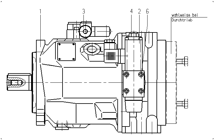 A A10VSO100 FED /31R-PPA12K25 — Zeichnung