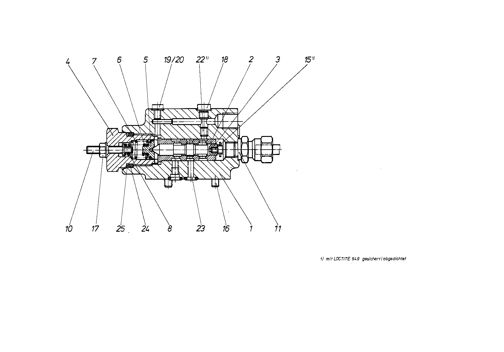 SEQUENCE VALVE — Zeichnung