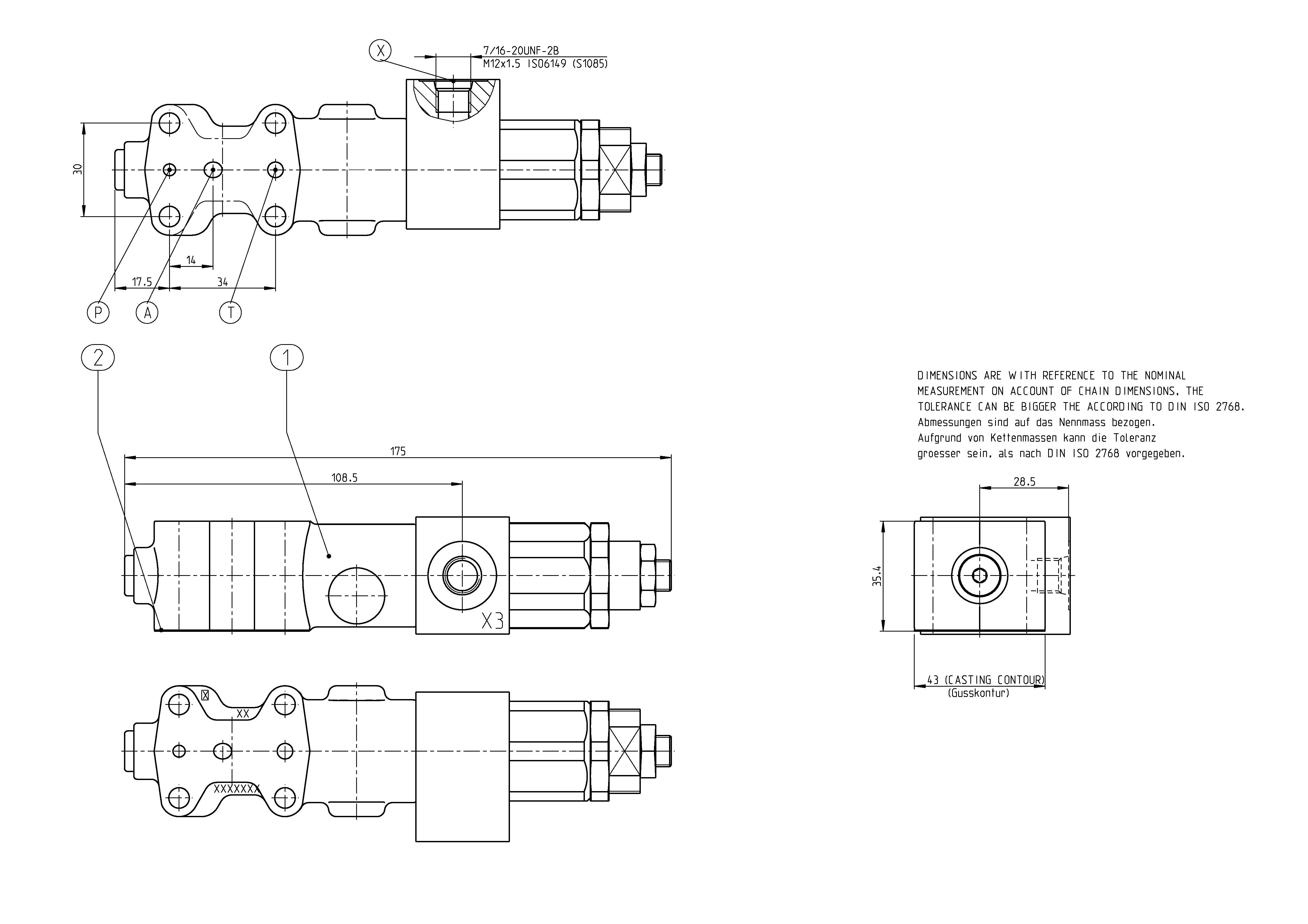 CONTROL VALVE — Zeichnung