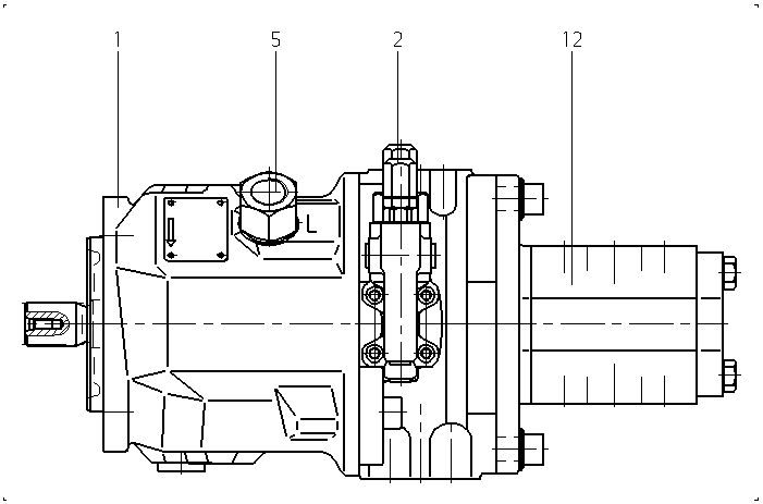 AA10VO45DR/31R-PSC12L30 — Zeichnung