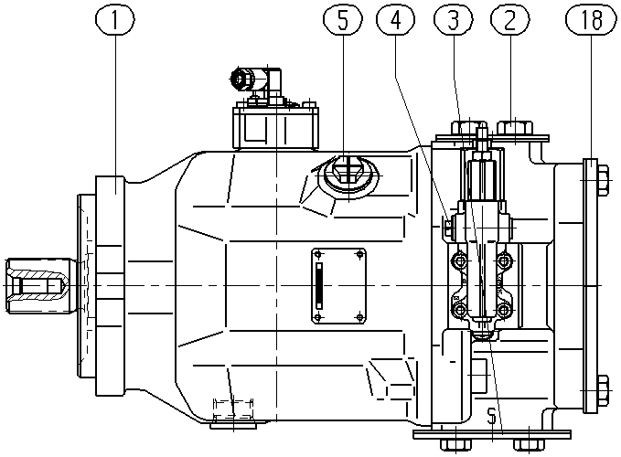 AP A10V O110 DFR1 /31R-VSC12K04 -S2694 — Zeichnung