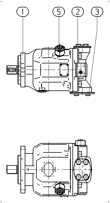 AL A10V O100 DG /31L-PSC12N00 — Zeichnung