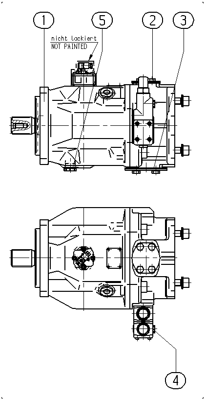 APA10VO140DFR1/31R-VSD44K07-2012 — Zeichnung