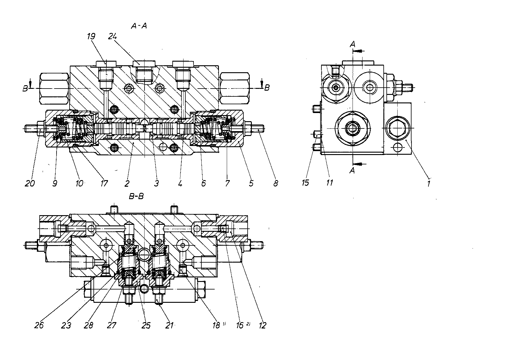 TORQUE-PRESSURE CONTROL VALVE — Zeichnung