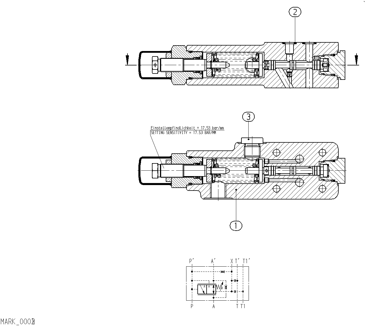 CONTROL VALVE — Zeichnung