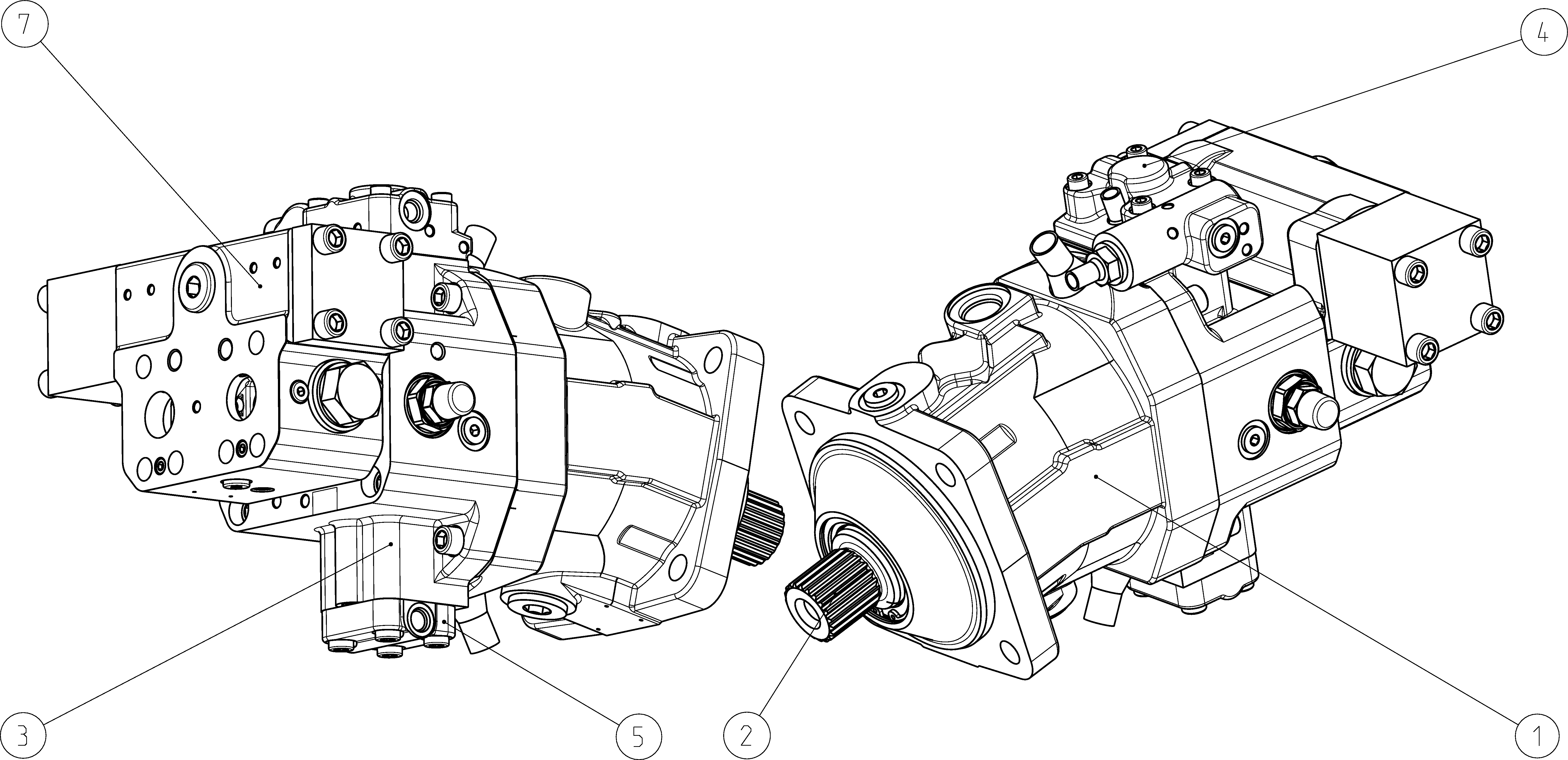 A6VM115HP6D10001F/71XWV0P4A18W0-S — Zeichnung