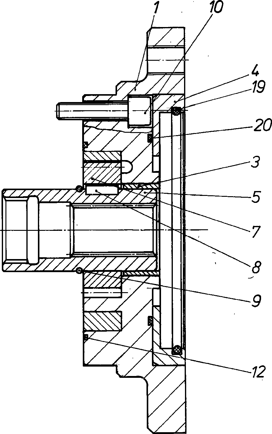 INTERNAL GEAR PUMP — Zeichnung