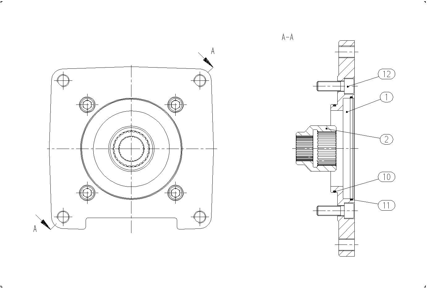 BELL HOUSING — Zeichnung
