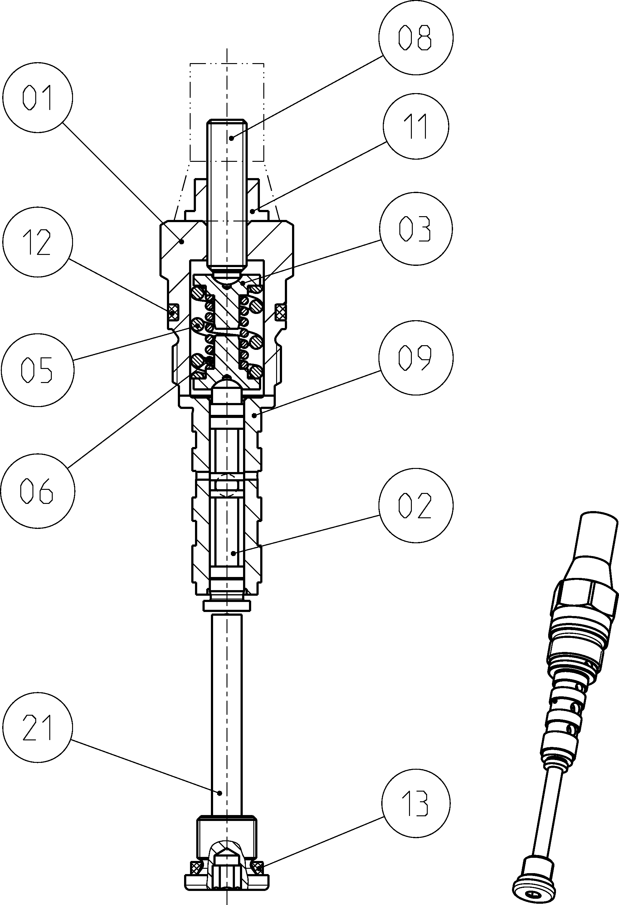 CONTROL ELEMENT — Zeichnung