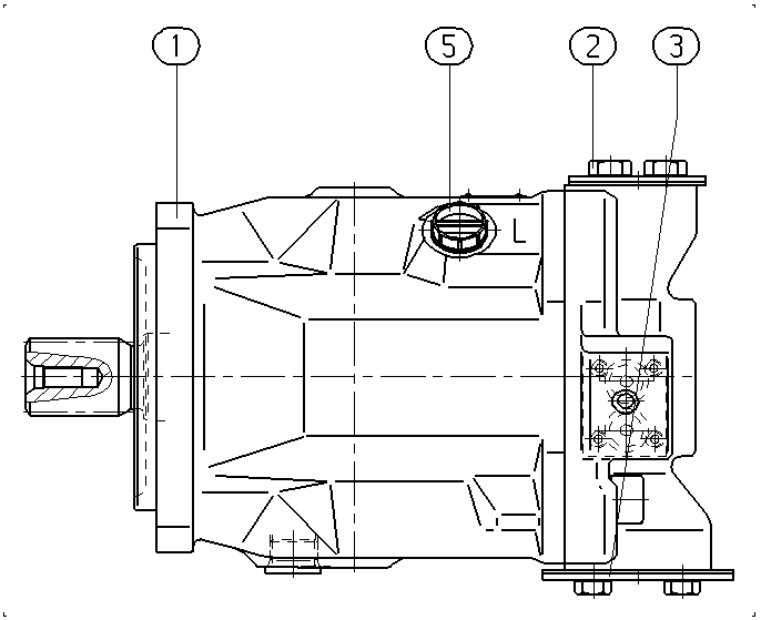AL A10V O140 DG /31L-PSD62N00 — Zeichnung
