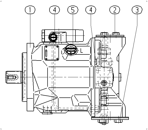 AL A10V O 71 FHD /31L-VSC62N00 — Zeichnung