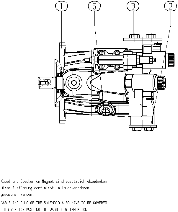 AL A10V O45EP2ED/53L-VSC62N00P — Zeichnung
