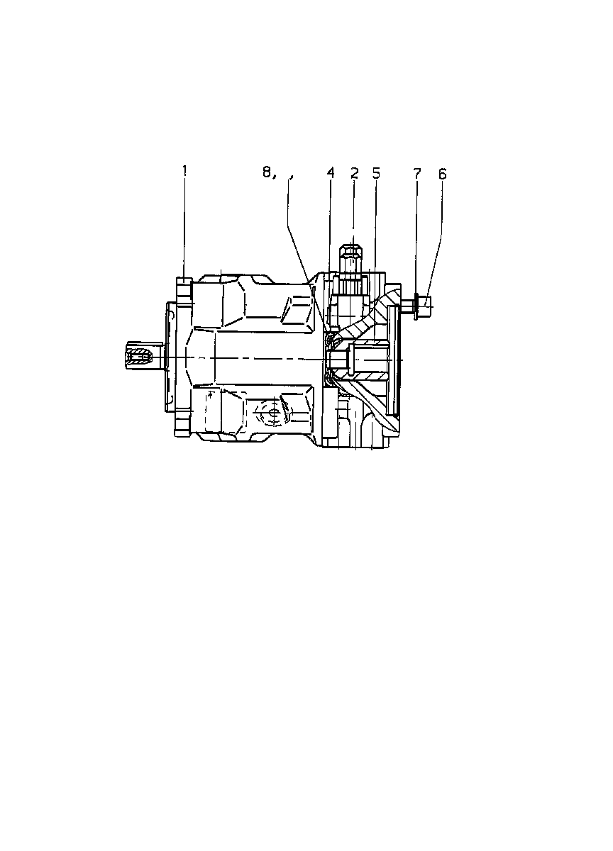 AA10VSO28DR/31R-PPA12K25-SO303 — Zeichnung