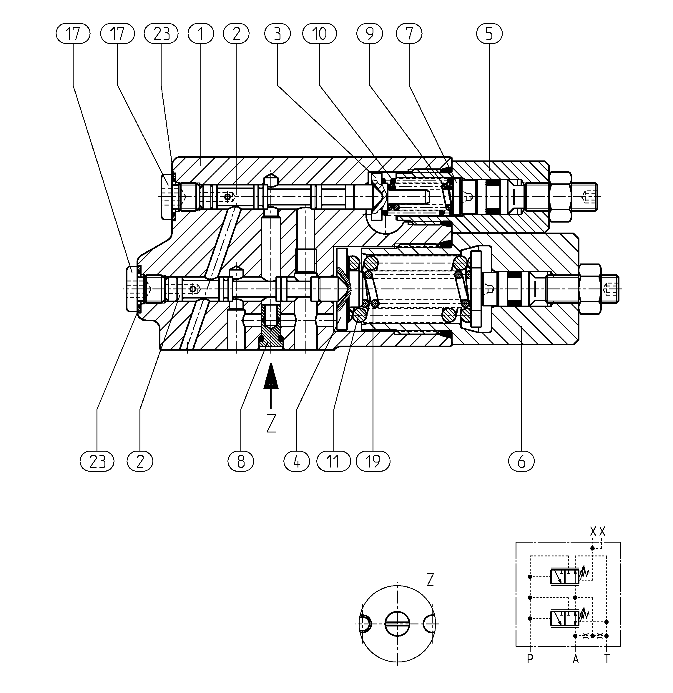 CONTROL VALVE — Zeichnung