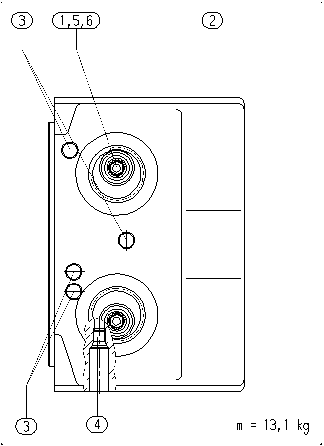 CONNECTION PLATE — Zeichnung